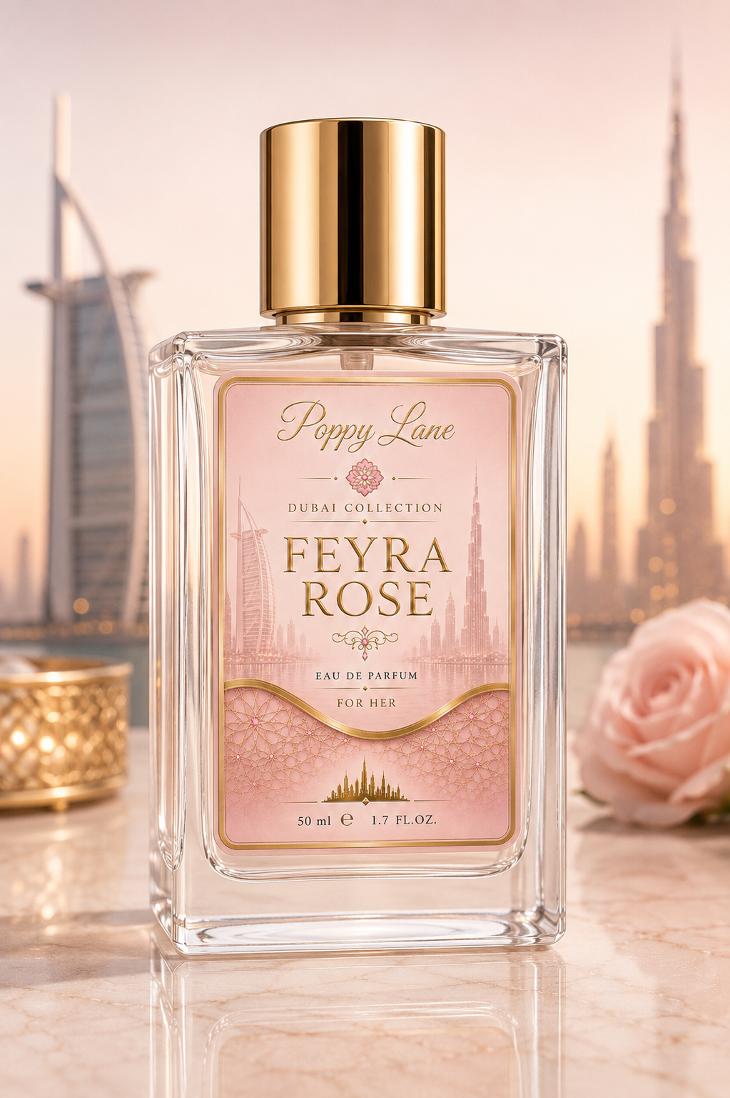 Poppy Lane Dubai Collection – Luxury Eau de Parfum 50ml