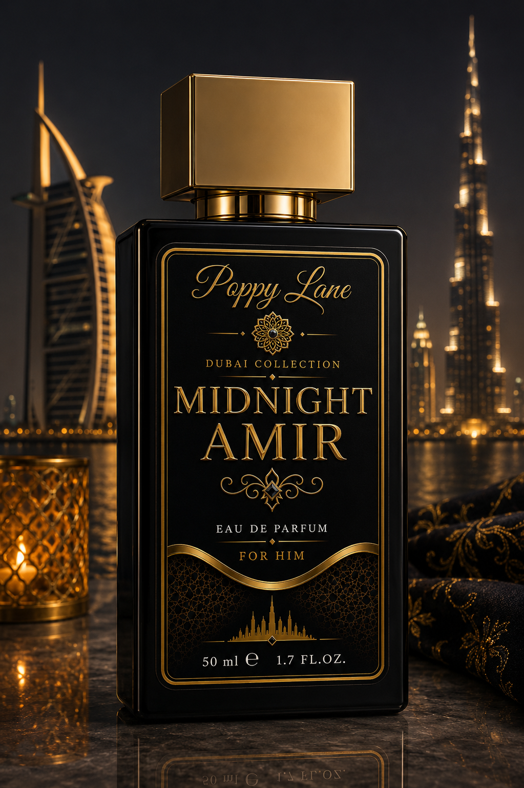 Poppy Lane Dubai Collection – Luxury Eau de Parfum 50ml
