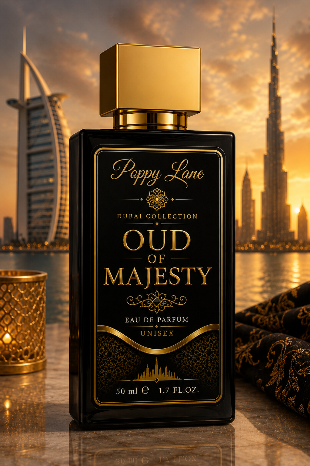 Poppy Lane Dubai Collection – Luxury Eau de Parfum 50ml