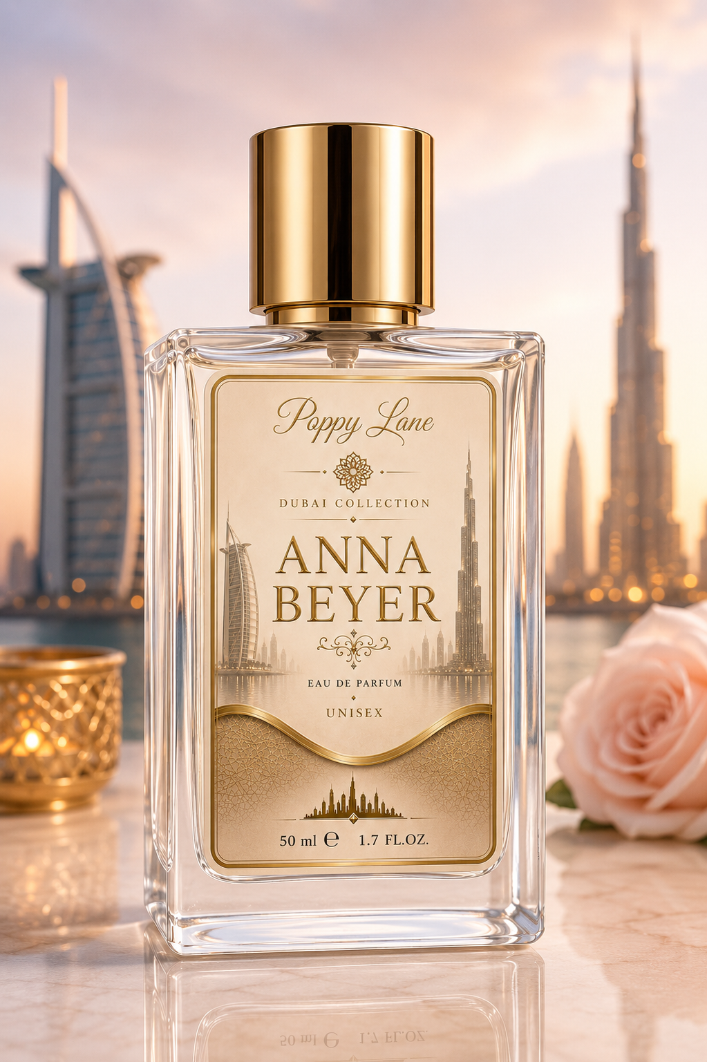 Poppy Lane Dubai Collection – Luxury Eau de Parfum 50ml
