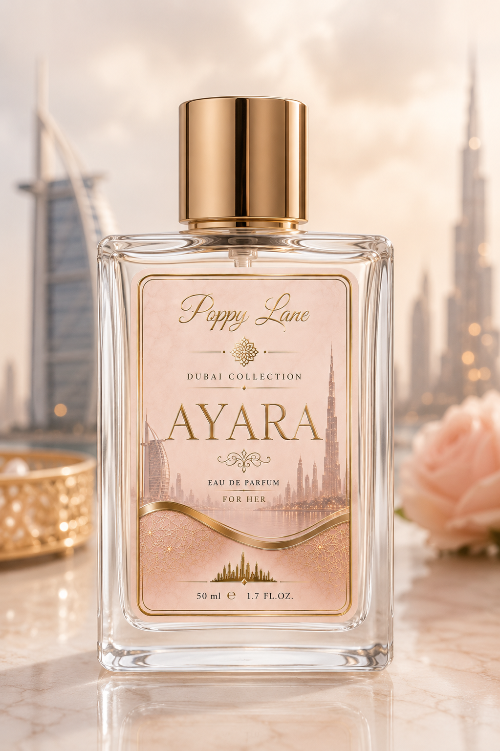 Poppy Lane Dubai Collection – Luxury Eau de Parfum 50ml