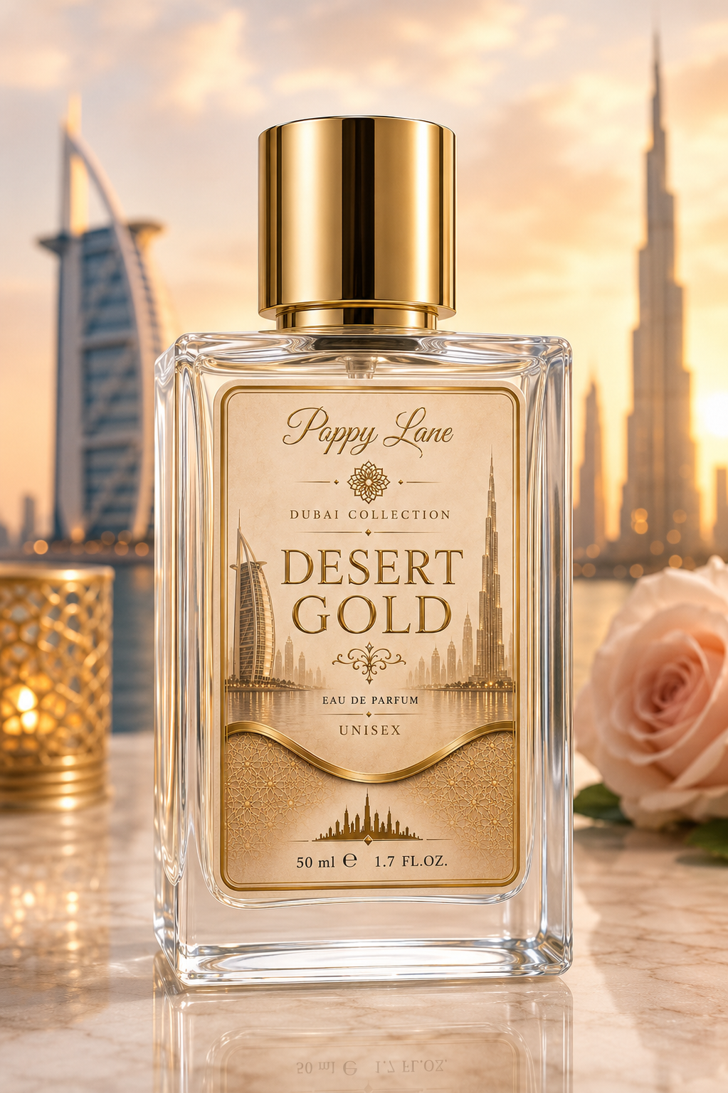 Poppy Lane Dubai Collection – Luxury Eau de Parfum 50ml