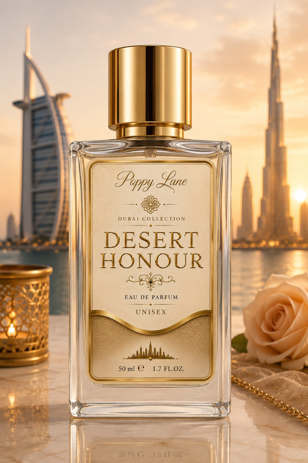 Poppy Lane Dubai Collection – Luxury Eau de Parfum 50ml
