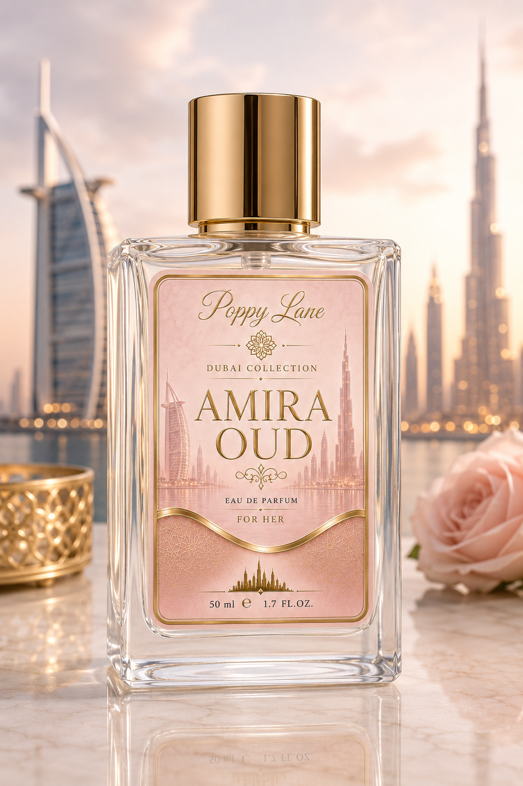 Poppy Lane Dubai Collection – Luxury Eau de Parfum 50ml