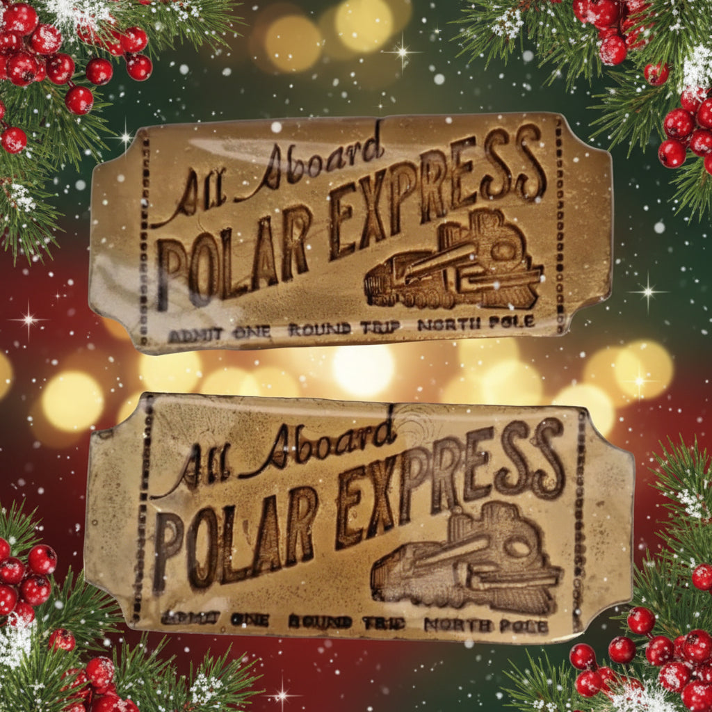 Polar express wax melt bar