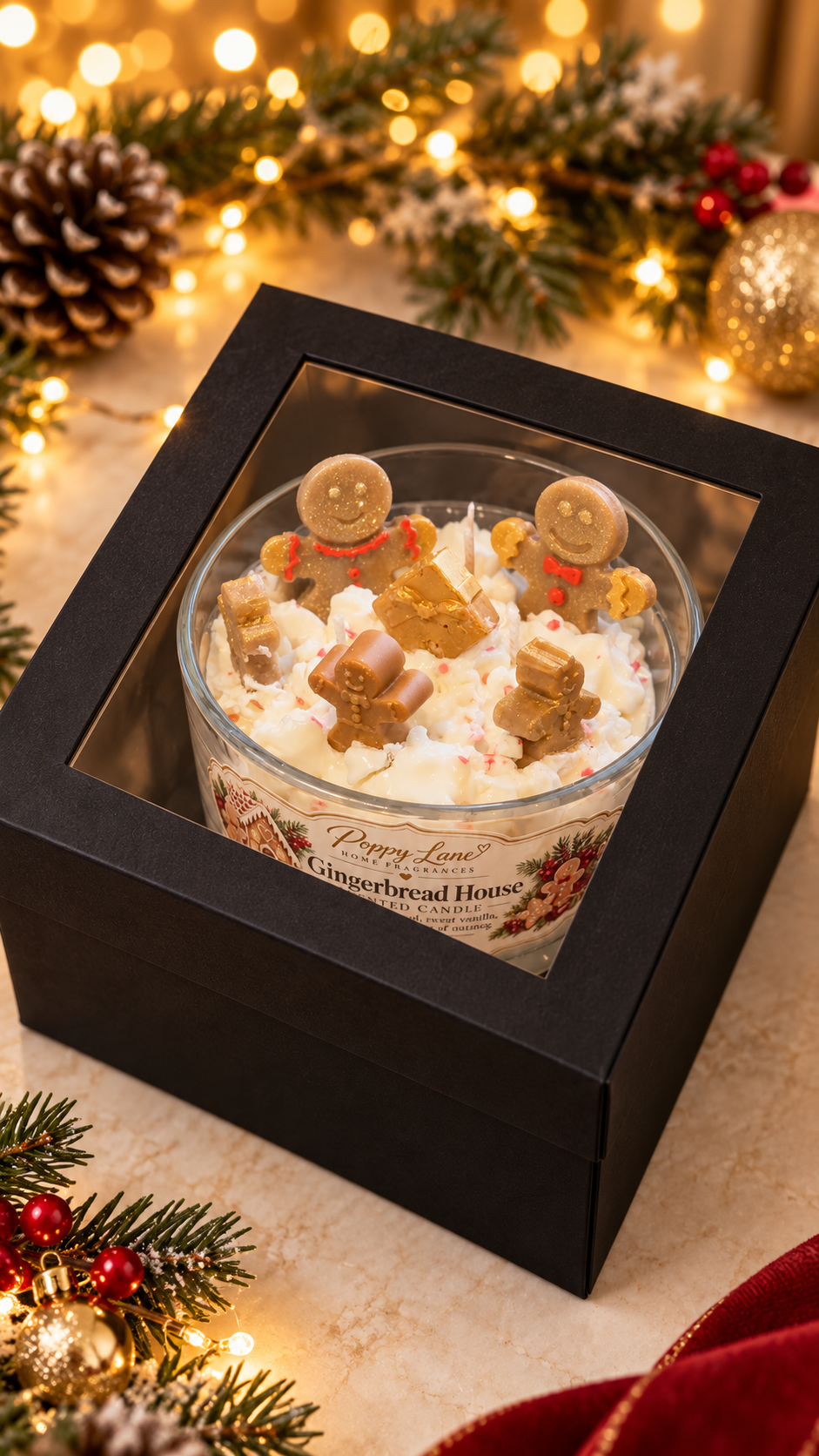 Luxury Christmas 3-Wick Scented Candle Collection