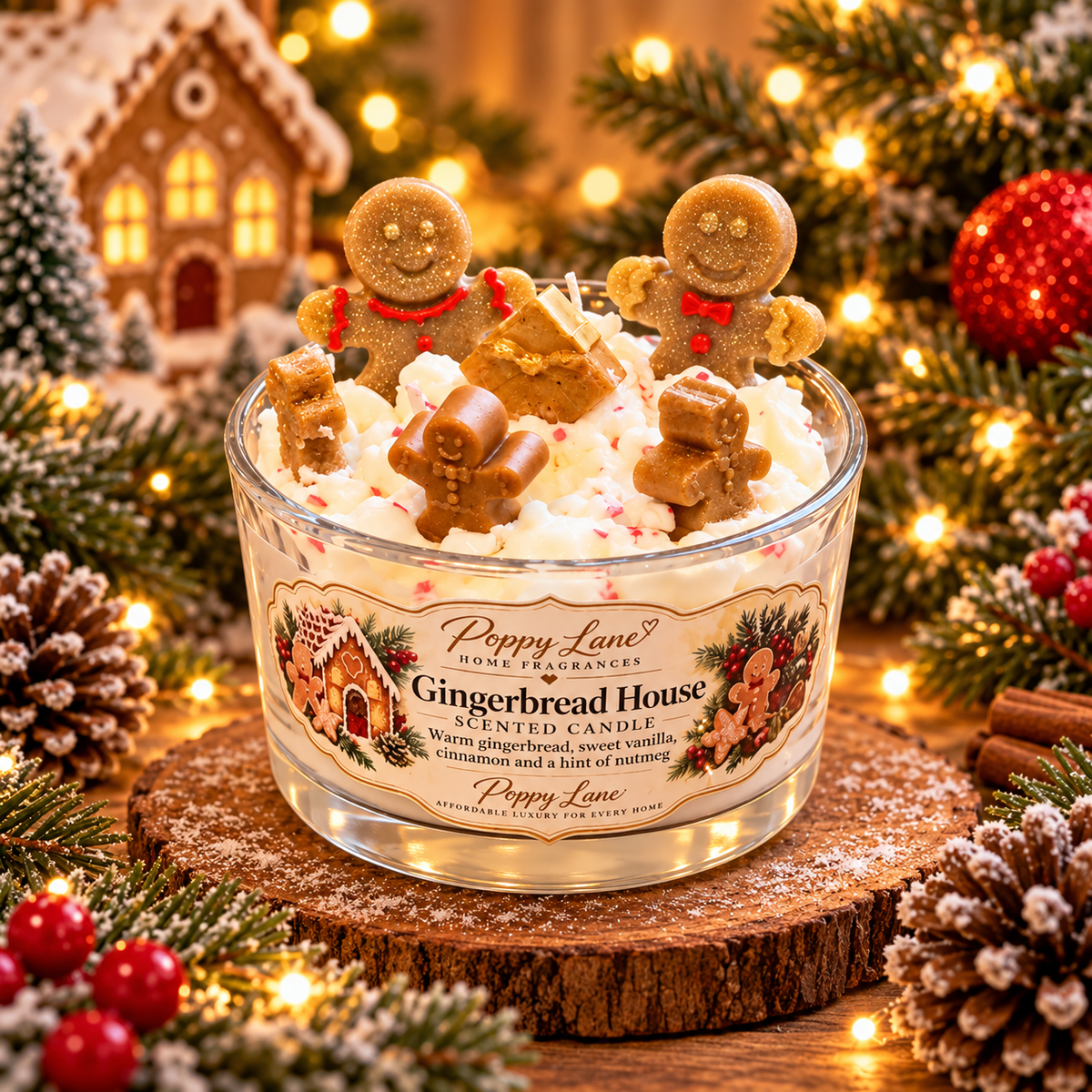 Luxury Christmas 3-Wick Scented Candle Collection