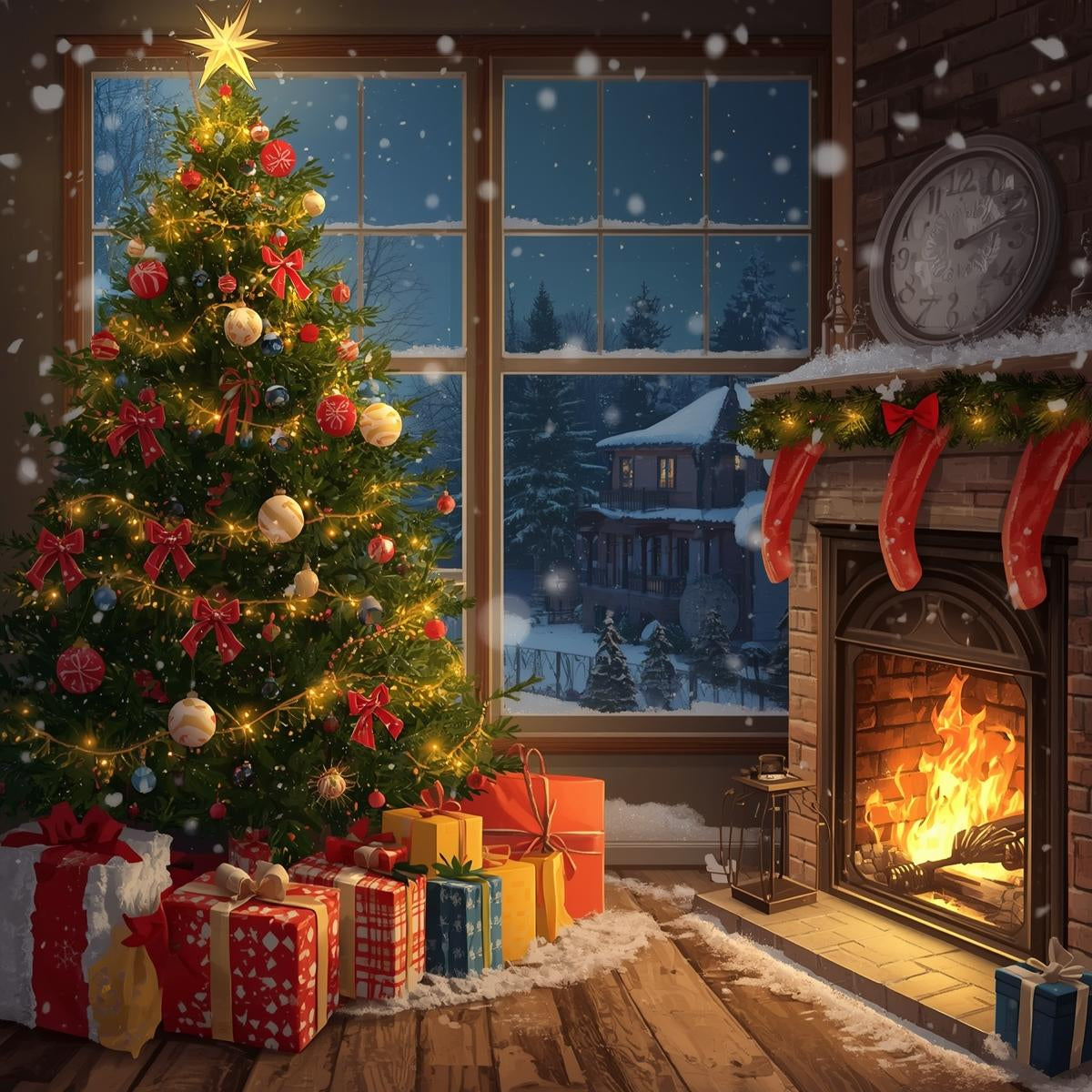 Handcrafted Christmas wax melts, filling your home with cozy, festive scents. 50g