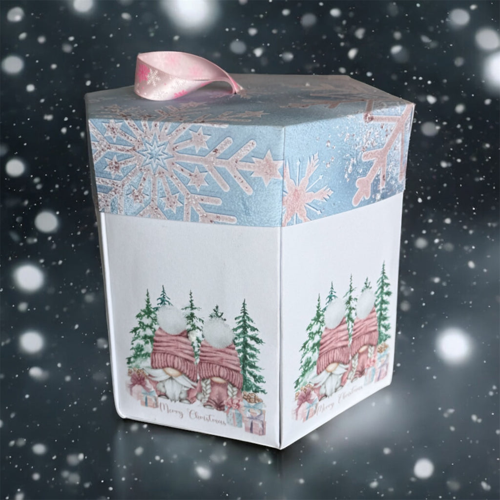 Wax melt explosion box and snowman wax warmer