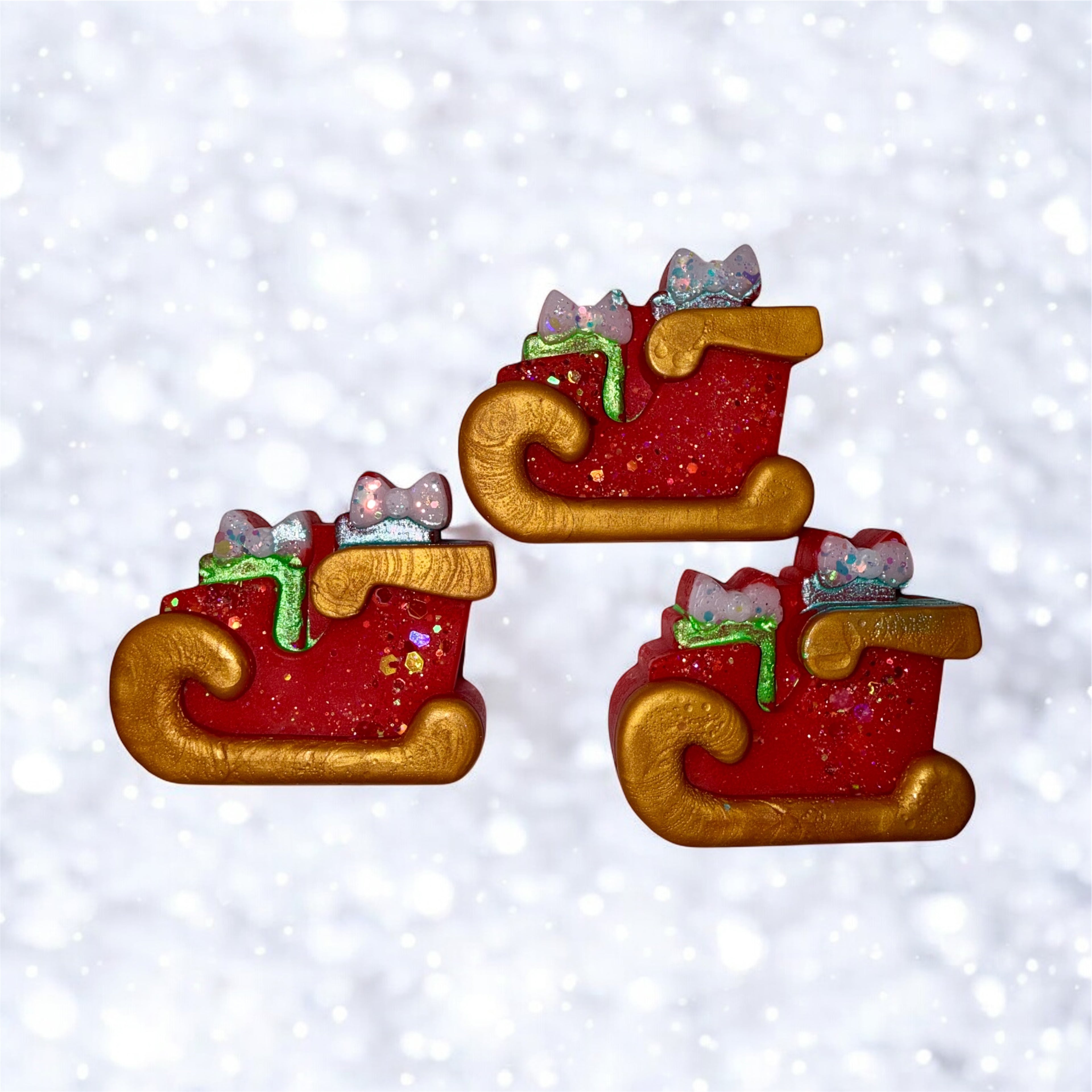 Santas sleigh wax melt 35g