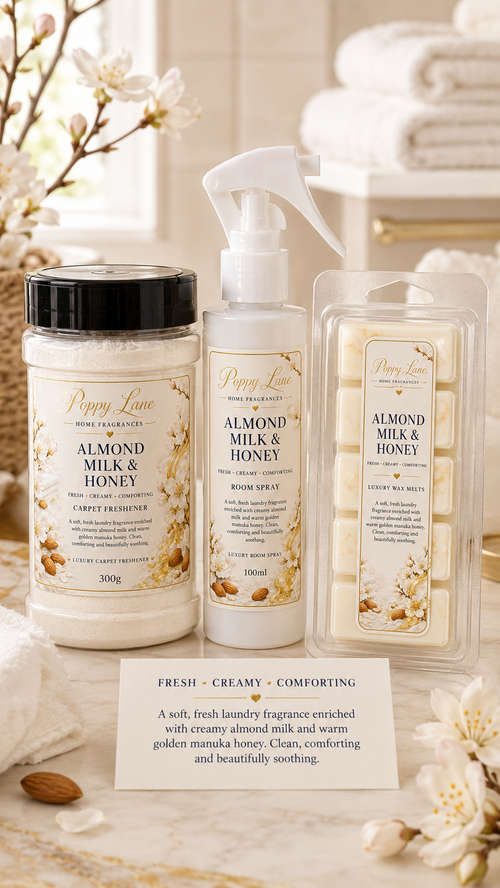Home Fragrance Trio | Room Spray, Carpet Freshener & Wax Melt